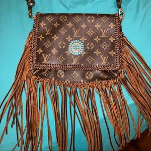 COPY - Vintage Authentic Fringe Louis Vuitton Crossbody